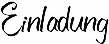Einladung